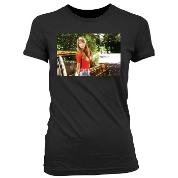 Taylor Swift Women's Junior Cut Crewneck T-Shirt