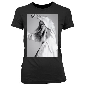 Taylor Swift Women's Junior Cut Crewneck T-Shirt