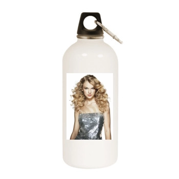 Taylor Swift White Water Bottle With Carabiner