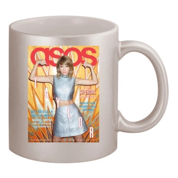 Taylor Swift 11oz Metallic Silver Mug