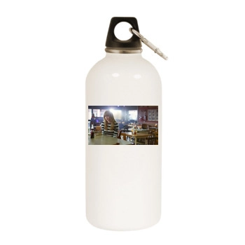 Taylor Swift White Water Bottle With Carabiner