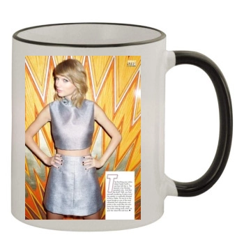 Taylor Swift 11oz Colored Rim & Handle Mug