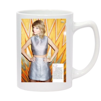 Taylor Swift 14oz White Statesman Mug