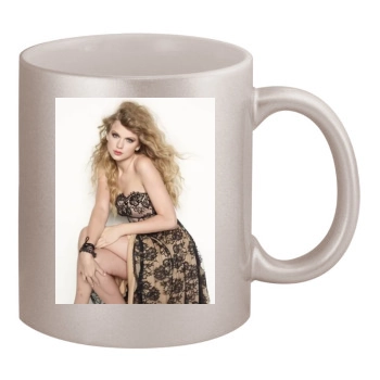 Taylor Swift 11oz Metallic Silver Mug