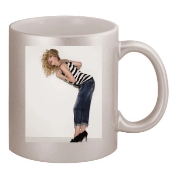 Taylor Swift 11oz Metallic Silver Mug