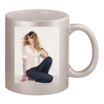 Taylor Swift 11oz Metallic Silver Mug