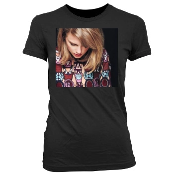 Taylor Swift Women's Junior Cut Crewneck T-Shirt