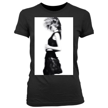 Taylor Swift Women's Junior Cut Crewneck T-Shirt