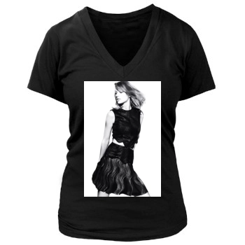 Taylor Swift Women's Deep V-Neck TShirt