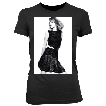 Taylor Swift Women's Junior Cut Crewneck T-Shirt