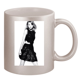 Taylor Swift 11oz Metallic Silver Mug