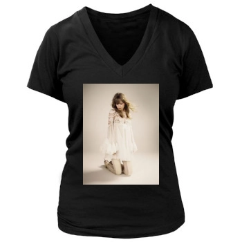 Taylor Swift Women's Deep V-Neck TShirt