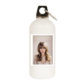 Taylor Swift White Water Bottle With Carabiner