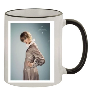 Taylor Swift 11oz Colored Rim & Handle Mug