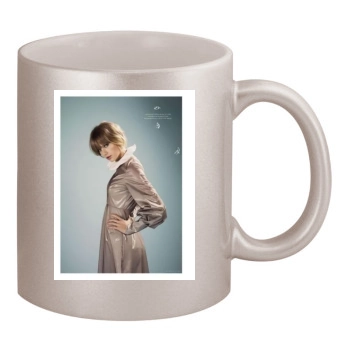 Taylor Swift 11oz Metallic Silver Mug