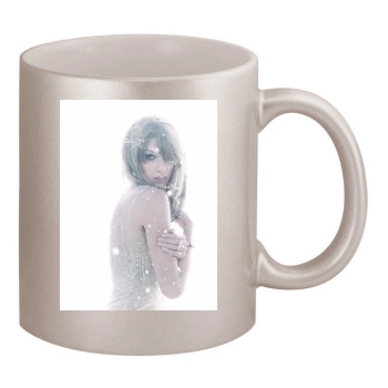 Taylor Swift 11oz Metallic Silver Mug