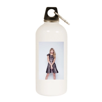 Taylor Swift White Water Bottle With Carabiner