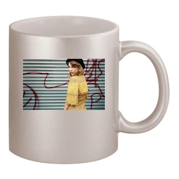 Taylor Swift 11oz Metallic Silver Mug