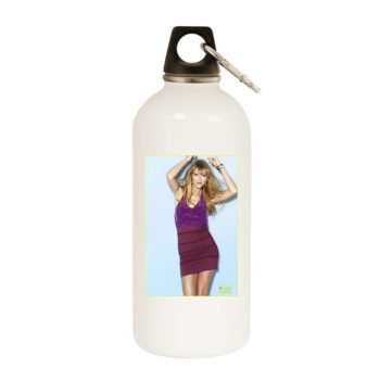 Taylor Swift White Water Bottle With Carabiner