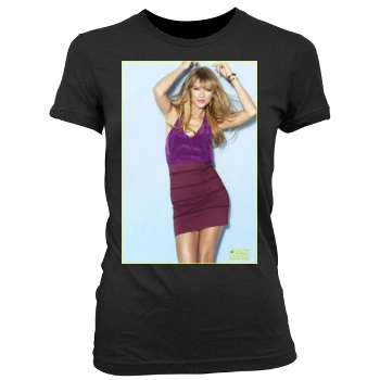 Taylor Swift Women's Junior Cut Crewneck T-Shirt