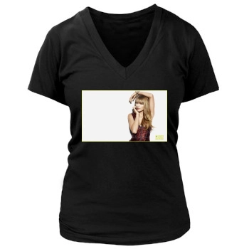 Taylor Swift Women's Deep V-Neck TShirt