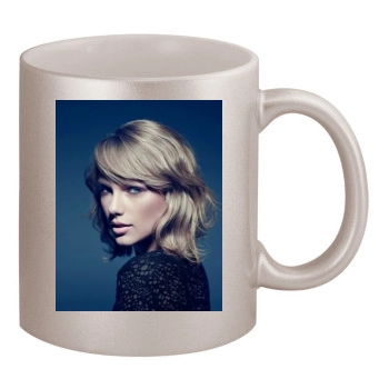 Taylor Swift 11oz Metallic Silver Mug