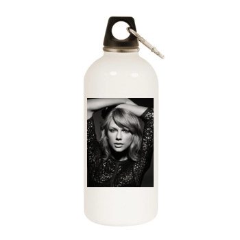 Taylor Swift White Water Bottle With Carabiner