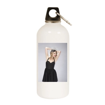 Taylor Swift White Water Bottle With Carabiner