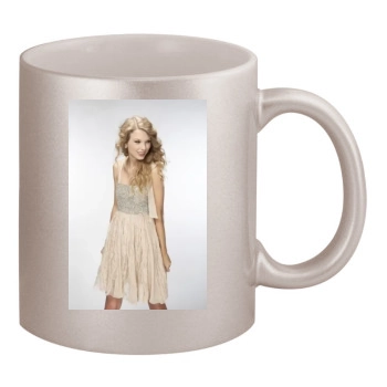 Taylor Swift 11oz Metallic Silver Mug