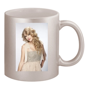 Taylor Swift 11oz Metallic Silver Mug