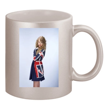 Taylor Swift 11oz Metallic Silver Mug