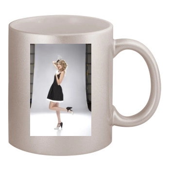 Taylor Swift 11oz Metallic Silver Mug