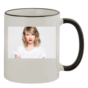 Taylor Swift 11oz Colored Rim & Handle Mug