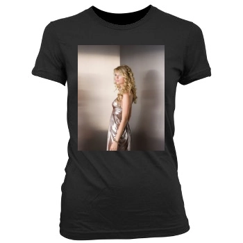 Taylor Swift Women's Junior Cut Crewneck T-Shirt