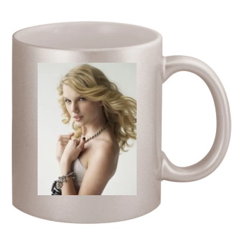 Taylor Swift 11oz Metallic Silver Mug