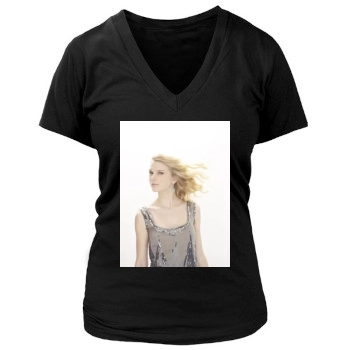 Taylor Swift Women's Deep V-Neck TShirt