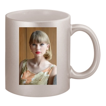 Taylor Swift 11oz Metallic Silver Mug