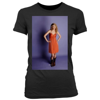 Taylor Swift Women's Junior Cut Crewneck T-Shirt