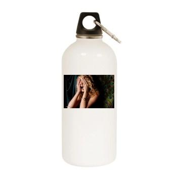 Taylor Swift White Water Bottle With Carabiner