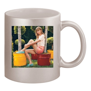 Taylor Swift 11oz Metallic Silver Mug