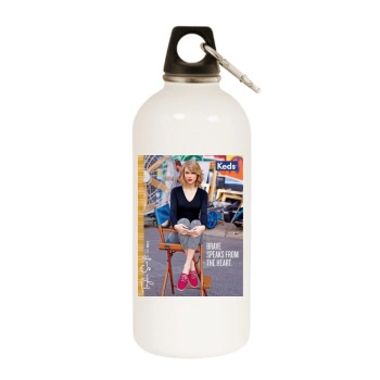 Taylor Swift White Water Bottle With Carabiner