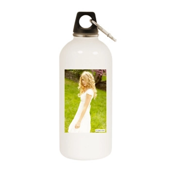 Taylor Swift White Water Bottle With Carabiner