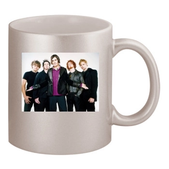 Hinder 11oz Metallic Silver Mug