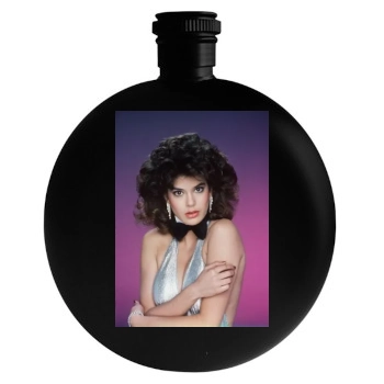 Teri Hatcher Round Flask