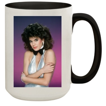 Teri Hatcher 15oz Colored Inner & Handle Mug