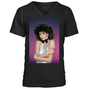 Teri Hatcher Men's V-Neck T-Shirt