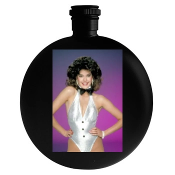 Teri Hatcher Round Flask