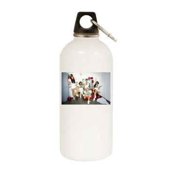 The Saturdays White Water Bottle With Carabiner