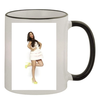 The Saturdays 11oz Colored Rim & Handle Mug