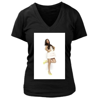 The Saturdays Women's Deep V-Neck TShirt